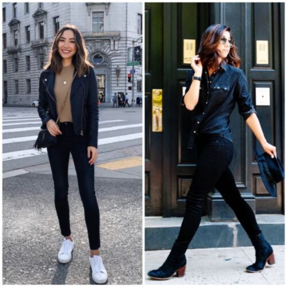 Rag and Bone Black Button Up Legging Size 24